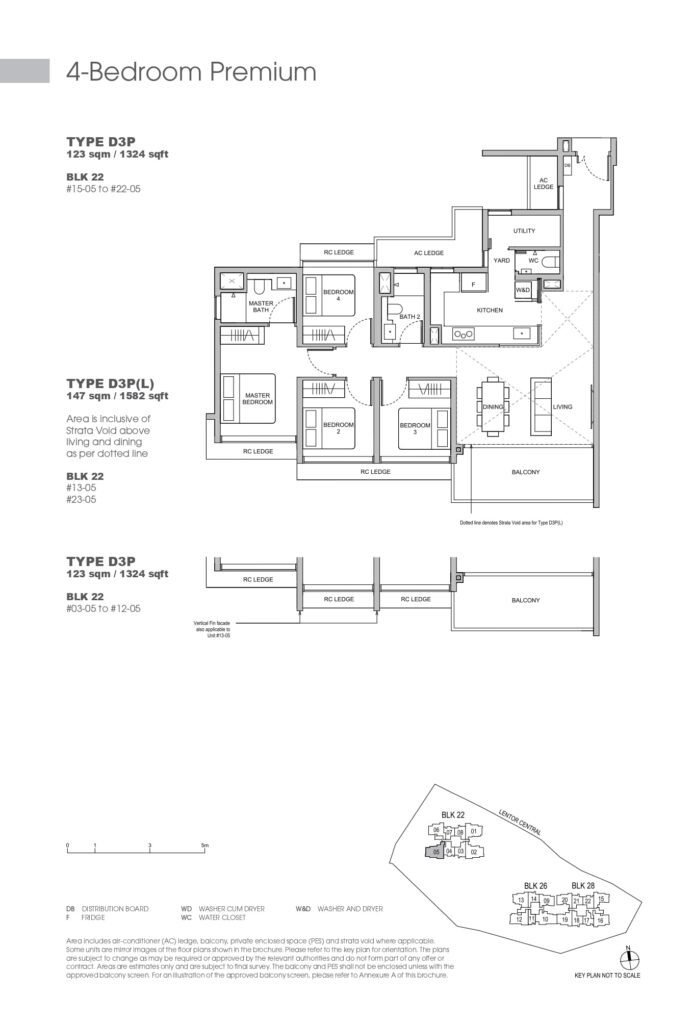 hillock green 4 bedroom premium layout floor plan