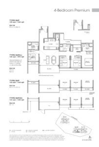 hillock green 4 bedroom premium layout floor plan