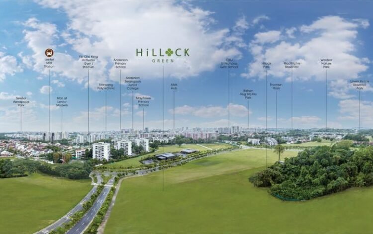 Hillock Green at Lentor Estate © Official Page